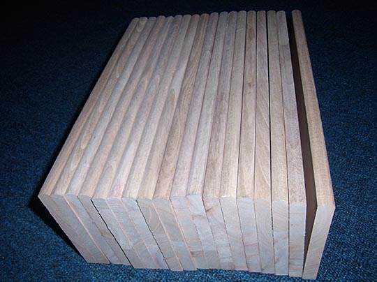 Paulownia Drawer Components